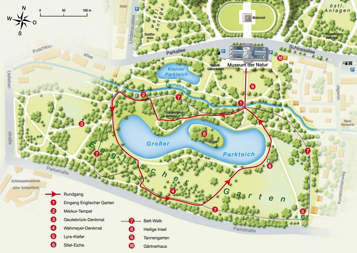 Harta e englischer garten