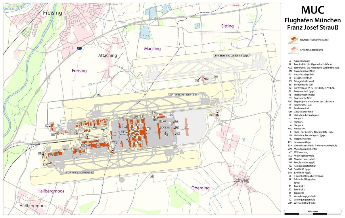 mynih airport terminal hartë