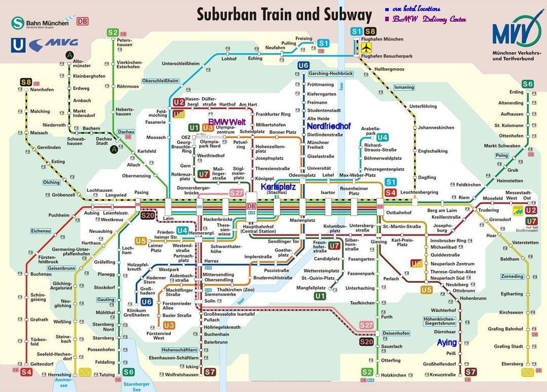 muenchen s bahn hartë